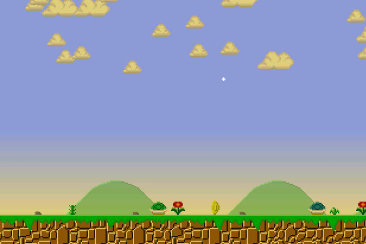 8 Bit Scrolling Wallpaper Example 2